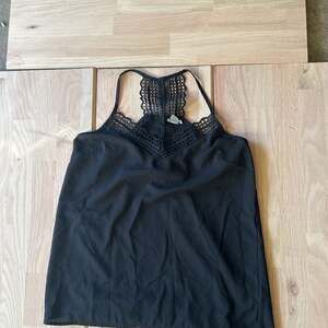 Paper Crane Black Tie Strap Cami Top